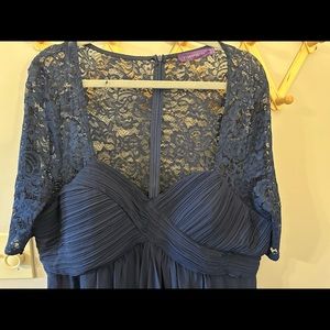 Special Occasion dress, NWT, size 24, navy blue
